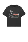 Amiri Oversize Magic Graphic T-shirt In Black