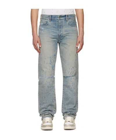 AMIRI MAKE OLD DETAILS DENIM TROUSERS