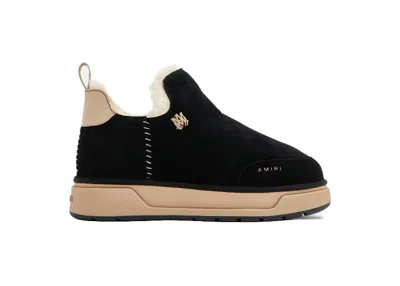 Pre-owned Amiri Malibu Boots (women's) Sneakers In Black/beige