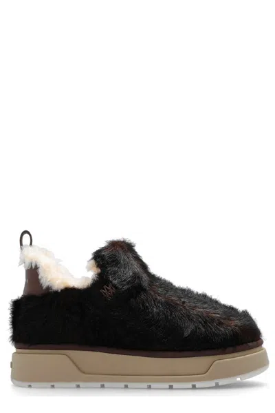 Amiri Faux Fur Malibu Boot In Black