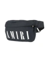 Amiri Man Belt Bag Black Size - Textile Fibers, Leather In Black