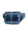 Amiri Man Belt Bag Blue Size - Cotton In Blue