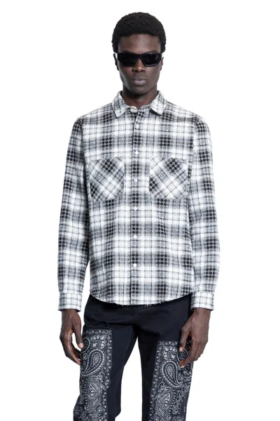 Amiri Man Black&white Shirts