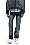 Amiri Man Black Jeans In Black