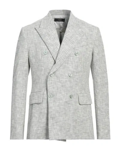 Amiri Man Blazer Light Grey Size 40 Wool, Cotton, Polyamide