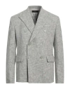 Amiri Man Blazer Sage Green Size 42 Wool, Cotton, Polyamide In Sage Green