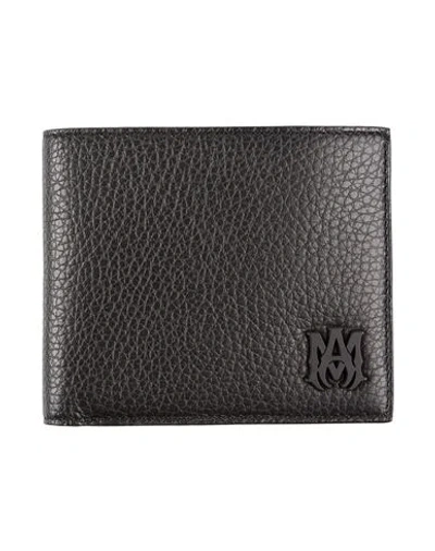 Amiri Man Cardholder Black Size - Leather