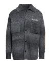 Amiri Hemdjacke Aus Schurwolle In Grey