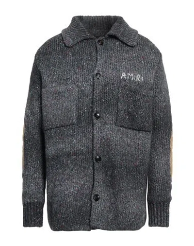 Amiri Hemdjacke Aus Schurwolle In Grey