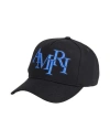 Amiri Man Hat Black Size Onesize Cotton In Black