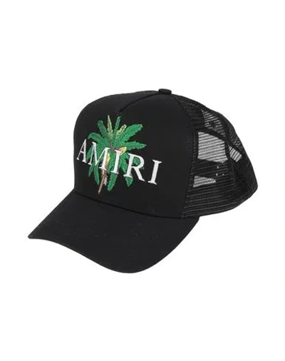 Amiri Man Hat Black Size Onesize Cotton