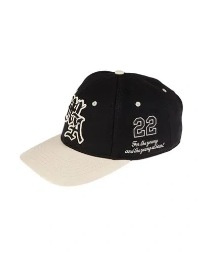 Amiri Man Hat Black Size Onesize Wool, Lambskin, Polyamide