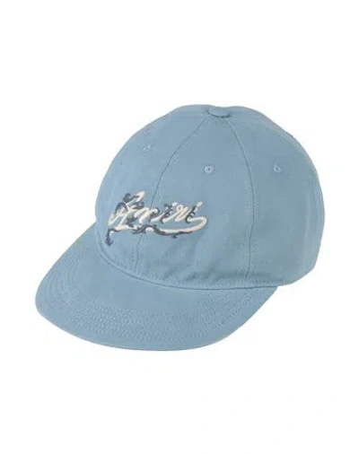 Amiri Man Hat Sky Blue Size Onesize Cotton