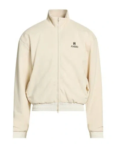 Amiri Man Jacket Beige Size M Polyester, Cotton In Neutral