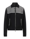 Amiri Diamond Embroidery Wool Work Jacket In Black