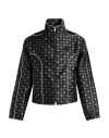 Amiri Man Jacket Black Size L Polyester In Black