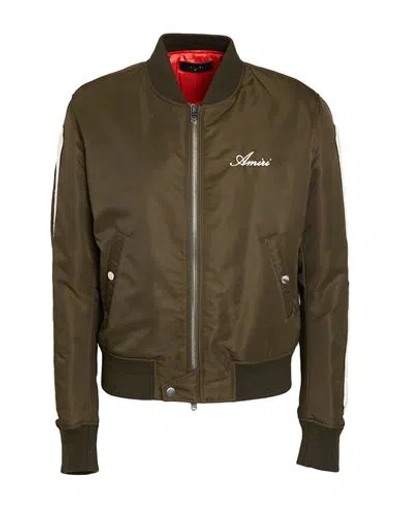 Amiri Man Jacket Military Green Size M Nylon