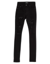 AMIRI AMIRI MAN JEANS BLACK SIZE 28 COTTON, ELASTOMULTIESTER, ELASTANE, POLYESTER, CRYSTAL