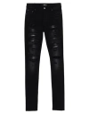 Amiri Man Jeans Black Size 30 Cotton, Elastomultiester, Elastane In Black