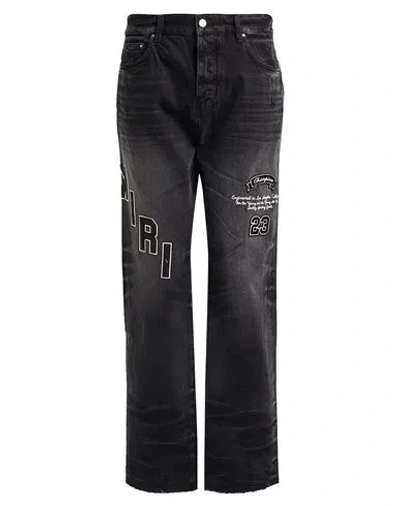 Amiri Man Jeans Black Size 31 Cotton