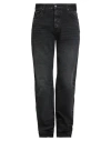 Amiri Belt Ring Denim Trousers In Black