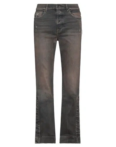 Amiri Man Jeans Blue Size 32 Cotton, Elastomultiester, Elastane