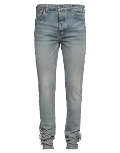 Amiri Man Jeans Blue Size 30 Cotton, Elastomultiester, Elastane