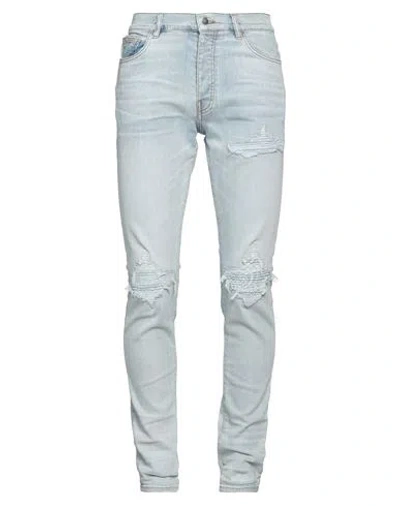 Amiri Man Jeans Blue Size 33 Cotton