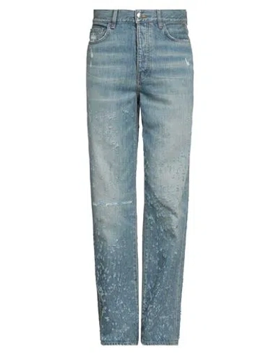 Amiri Man Jeans Blue Size 34 Cotton