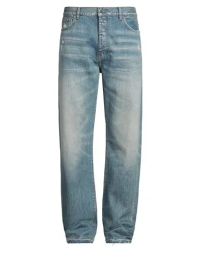 AMIRI AMIRI MAN JEANS BLUE SIZE 36 COTTON