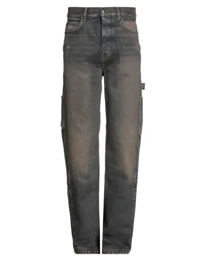 Amiri Man Jeans Khaki Size 31 Cotton In Beige