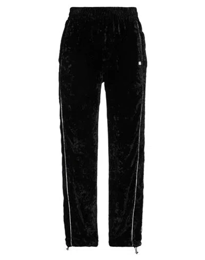 Amiri Crushed Straight Leg Track Pants In Black