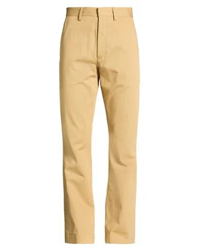 Amiri Man Pants Camel Size 32 Cotton In Neutral