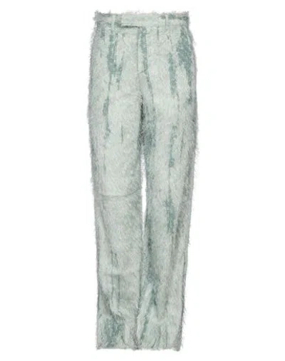 Amiri Man Pants Light Green Size 32 Viscose