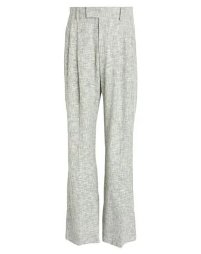 Amiri Man Pants Sage Green Size 38 Wool, Cotton, Polyamide