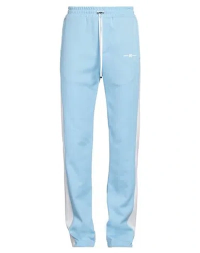 Amiri Man Pants Sky Blue Size M Polyester
