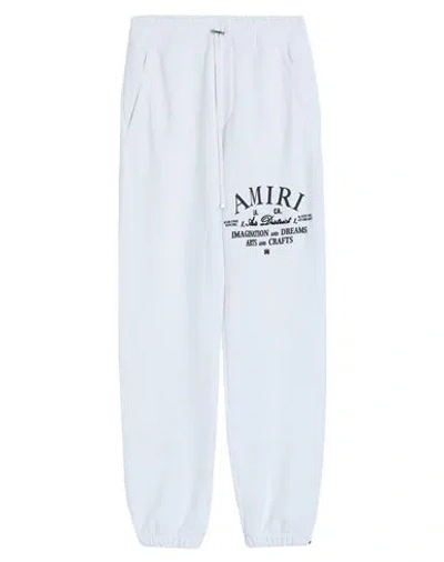 Amiri Man Pants White Size L Cotton