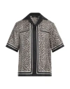 Amiri Ma Leopard-print Silk Bowling Shirt