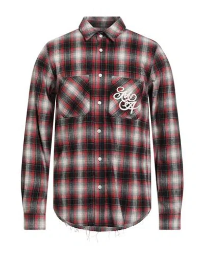 Amiri Man Shirt Red Size S Cotton