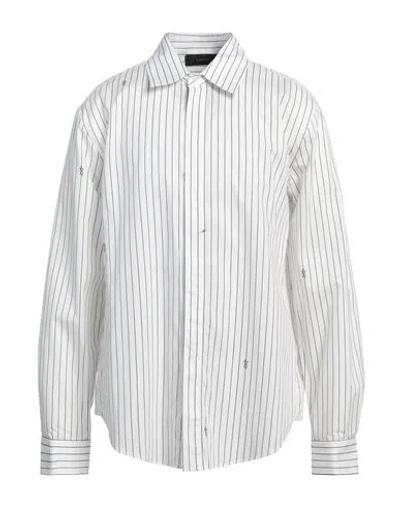 Amiri Man Shirt White Size 46 Cotton
