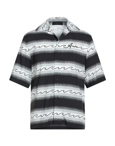 AMIRI AMIRI MAN SHIRT WHITE SIZE S VISCOSE