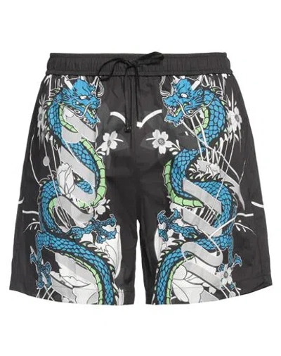 Amiri Man Shorts & Bermuda Shorts Black Size L Cotton
