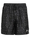 Amiri Man Shorts & Bermuda Shorts Black Size L Silk In Black