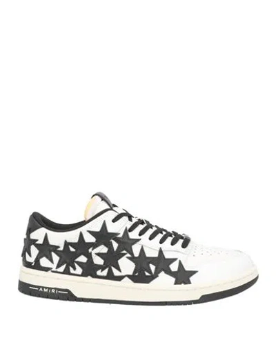 Amiri Man Sneakers White Size 9 Leather