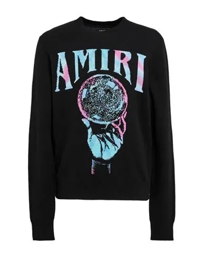 Amiri Man Sweater Black Size L Cashmere, Cotton