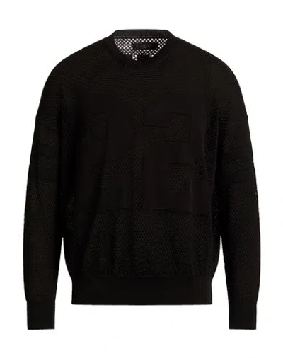Amiri Man Sweater Black Size L Cotton
