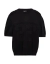 Amiri Man Sweater Black Size L Cotton