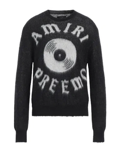 Amiri Man Sweater Black Size L Mohair Wool, Polyamide, Alpaca Wool, Wool