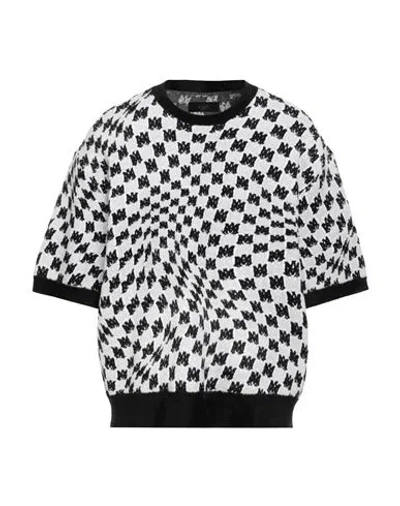Amiri Man Sweater Black Size M Viscose, Polyamide