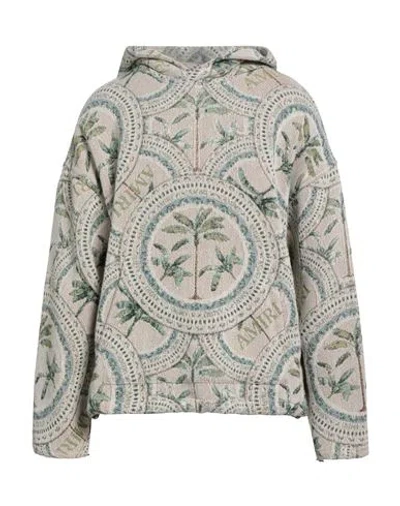 Amiri Man Sweater Ivory Size L Cotton In White